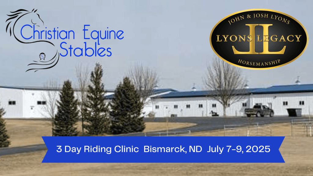 Bismarck ND Riding Clinic horse training Horse Training Events